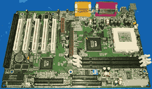 图1：磐英的6VBA2主板